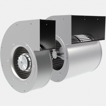 Radiálne ventilátory sa sklzovú charakteristikou (Typ: E / DRA ...):